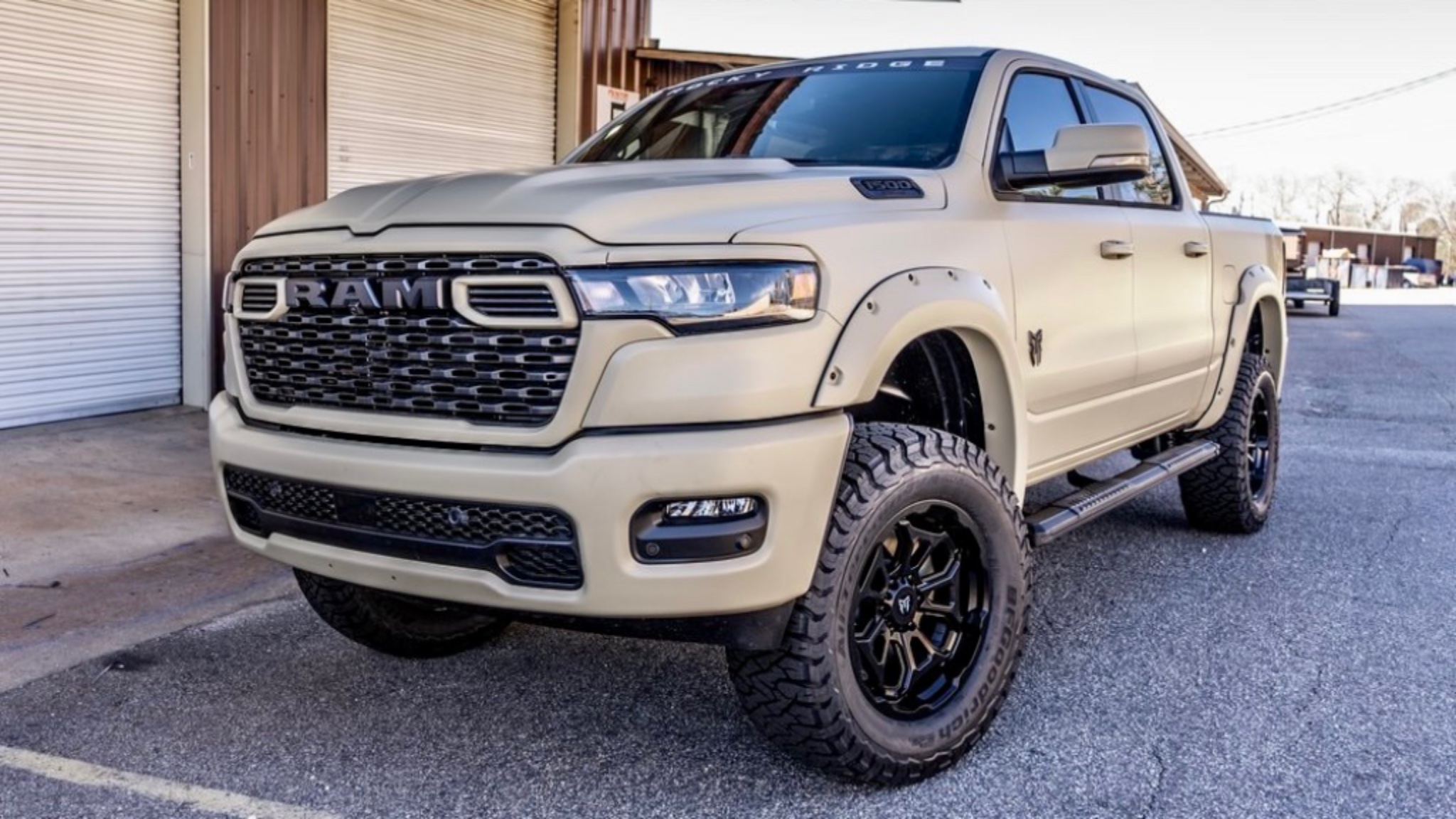 看看岩石嶺的2025 RAM 1500 XP