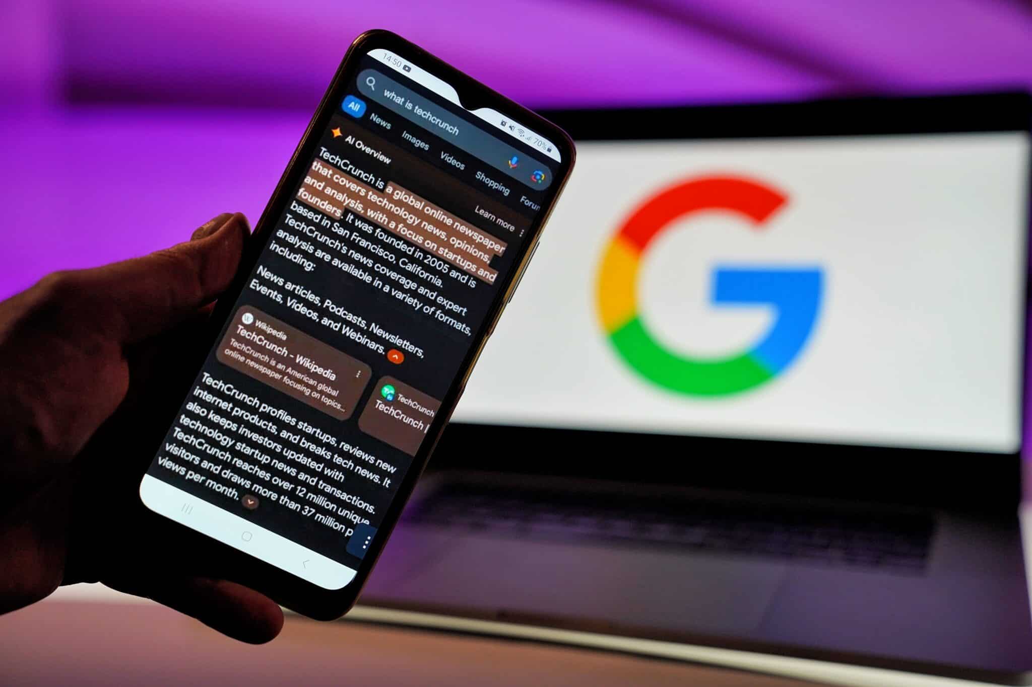 Google的AI生成的搜索並沒有改變用戶與搜索結果互動的方式（尚未）
