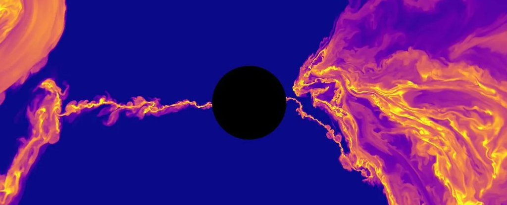 超级计算机模拟黑洞并发现了我们以前从未见过的东西