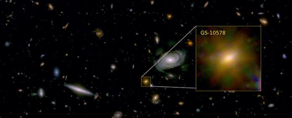 詹姆斯·韦伯太空望远镜确认遥远星系被黑洞摧毁