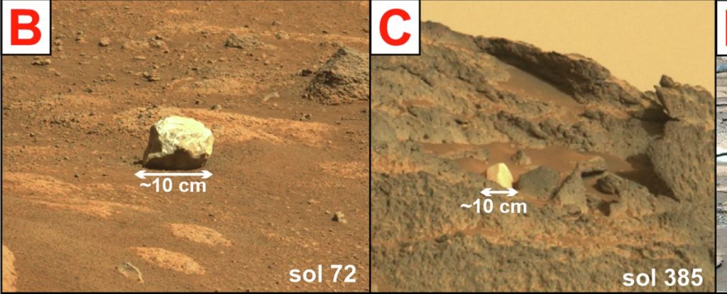 NASA Rover在火星岩射擊激光，並揭示了古代秘密