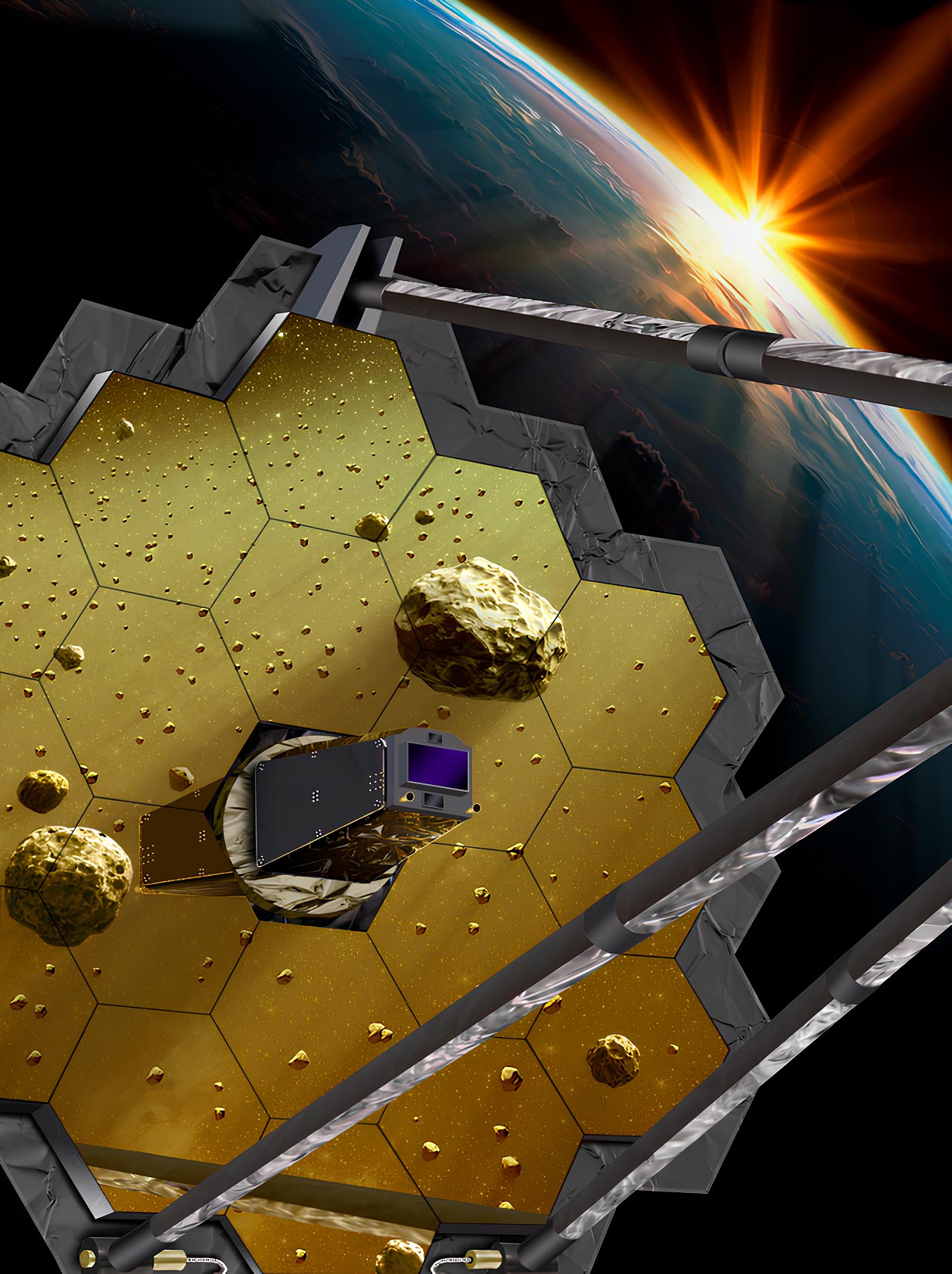 行星防禦：韋伯在主帶探測到 138 顆十公尺大小的小行星