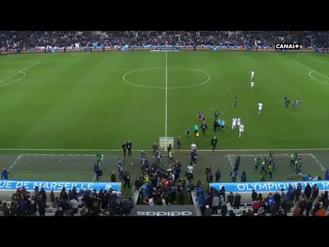 OM vs OL (ลีกเอิง 1): หลังฟุตบอล การต่อสู้ทั่วไประหว่างผู้เล่น