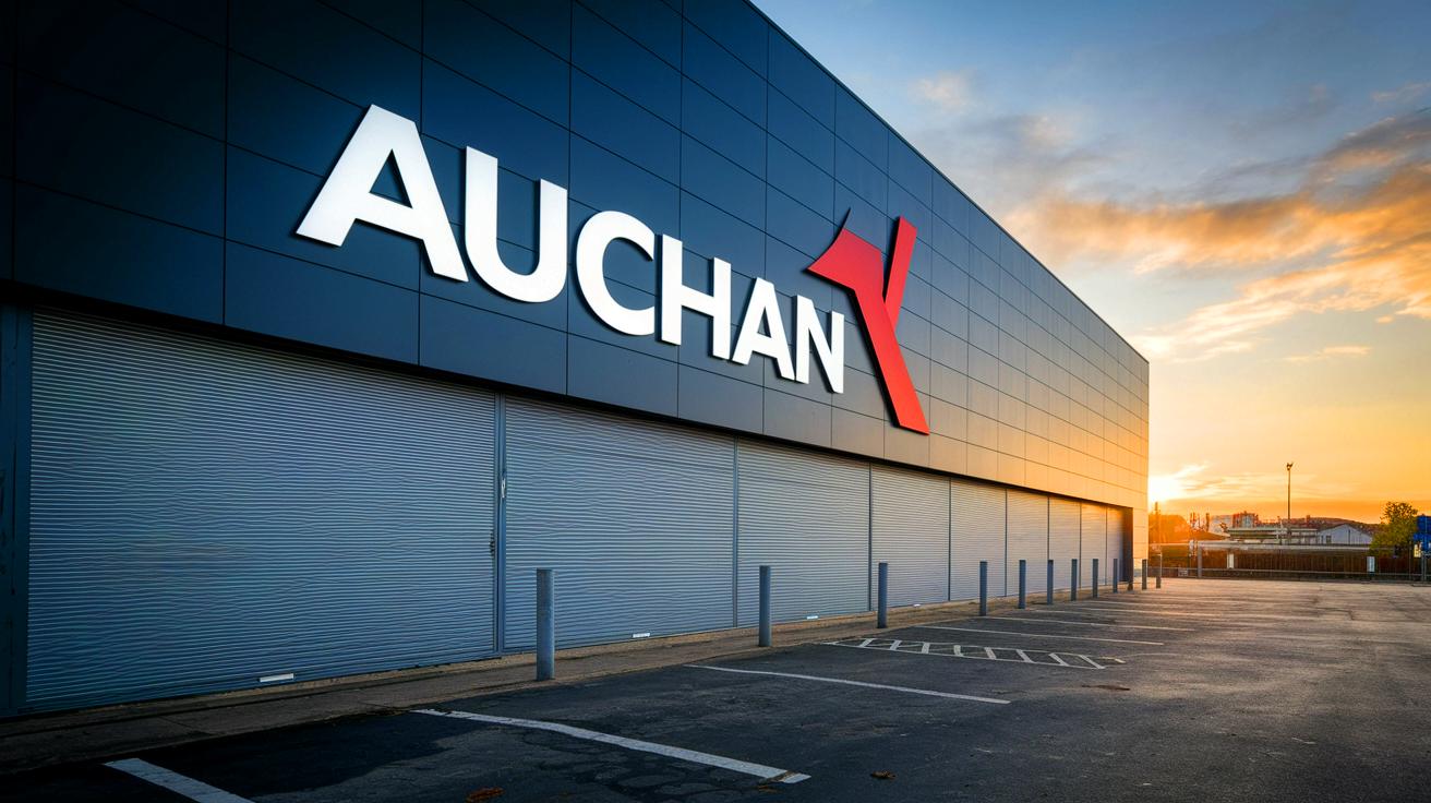 การปิด Auchan ที่ไม่คาดคิดนี้ทำให้ฝรั่งเศสไม่พูดอะไรเลย: อนุสาวรีย์การค้ายุบตัวในความโหดร้ายและน่าประหลาดใจทันที