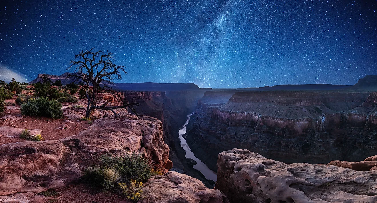 亞利桑那州 7 個最佳觀星地點的黑夜地點