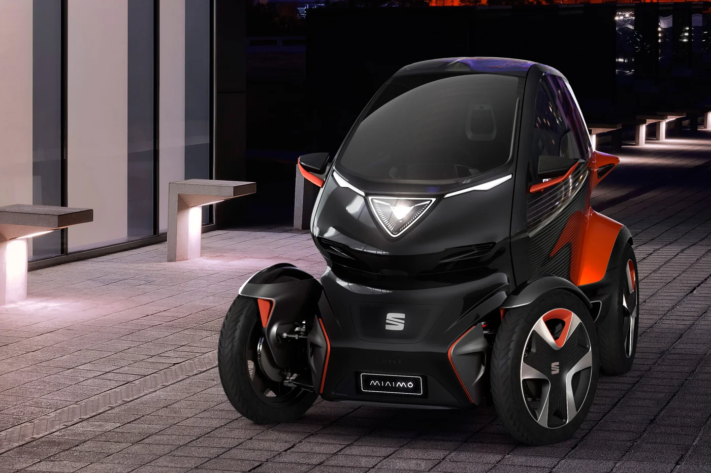 Seat Minimo: รถสี่ล้อไฟฟ้า (มีรูปลักษณ์ที่ผิดพลาดของ Renault Twizy)