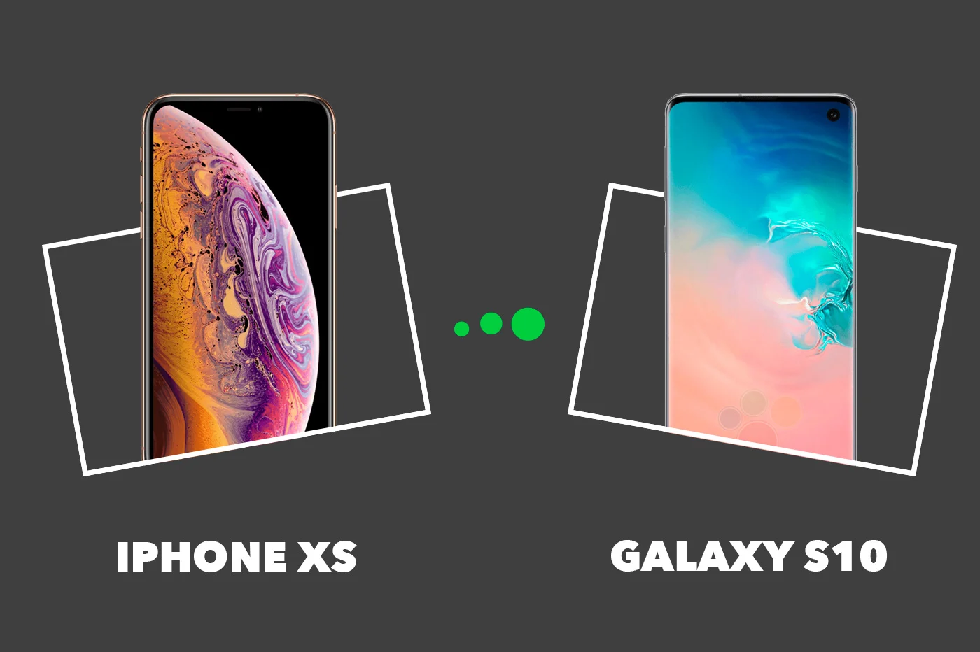 三星 Galaxy S10 與 iPhone XS：有什麼不同？