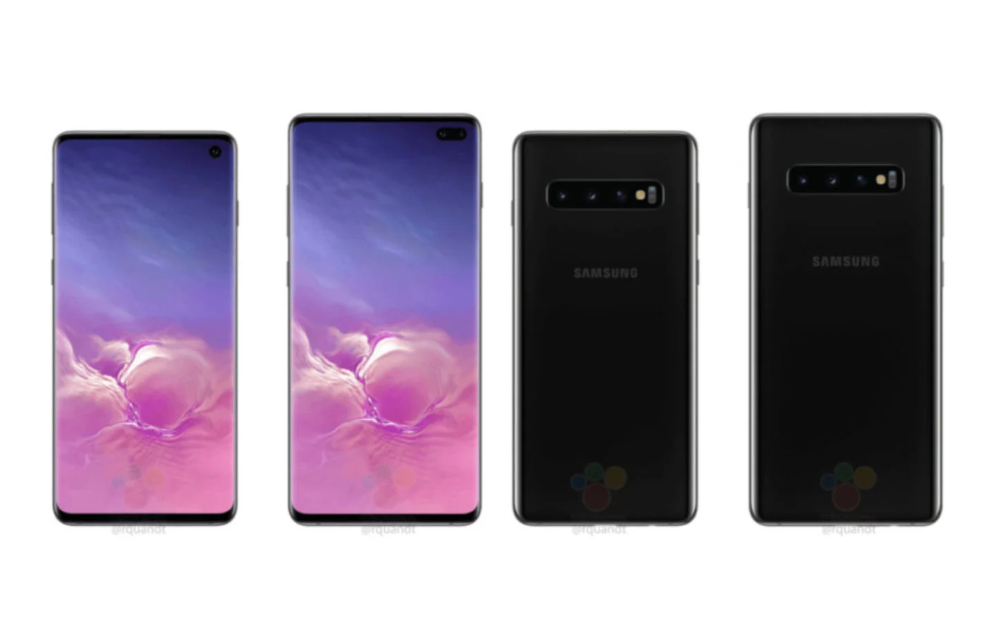 Galaxy S10 設計在官方圖片中得到證實