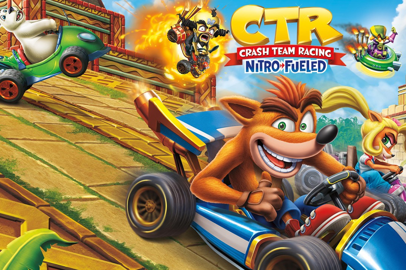 CTR Nitro Fueled：我們對作弊的 AI 和遊戲最佳版本的測試和意見！