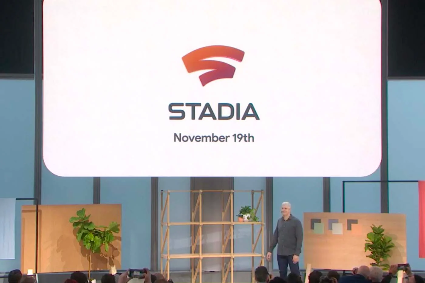 官方消息，Google Stadia 將於 2019 年 11 月 19 日登陸