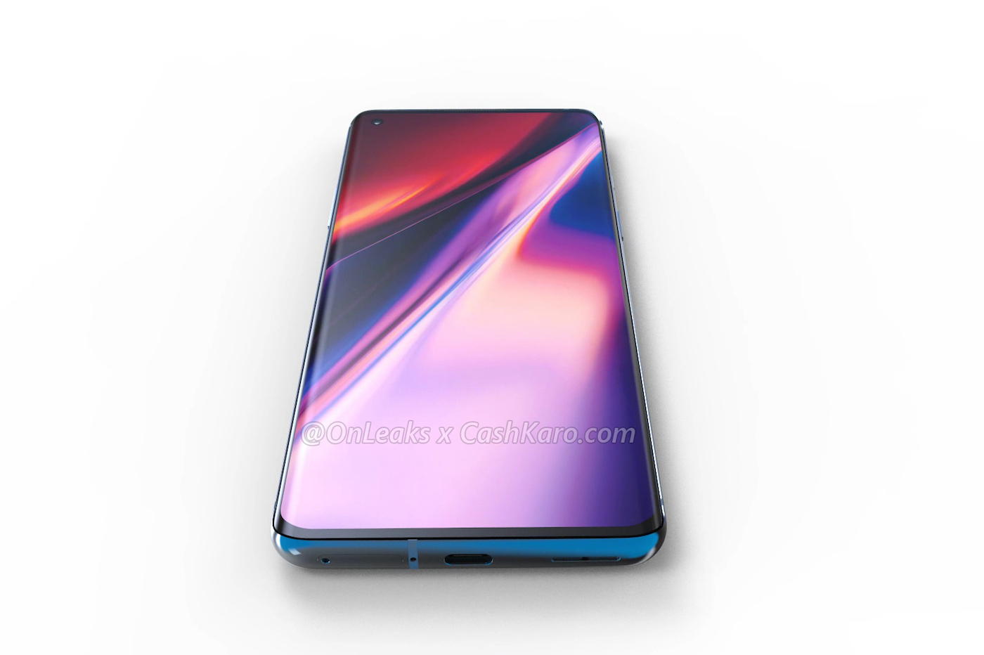 OnePlus 8：第一張圖片、曲面螢幕和無線充電