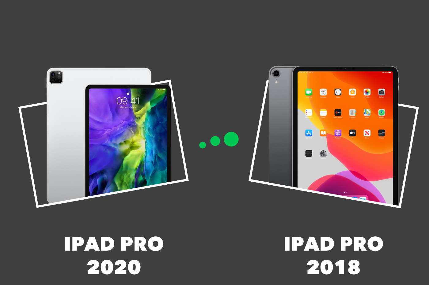 iPad Pro 2020 VS iPad Pro 2018：比较和差异