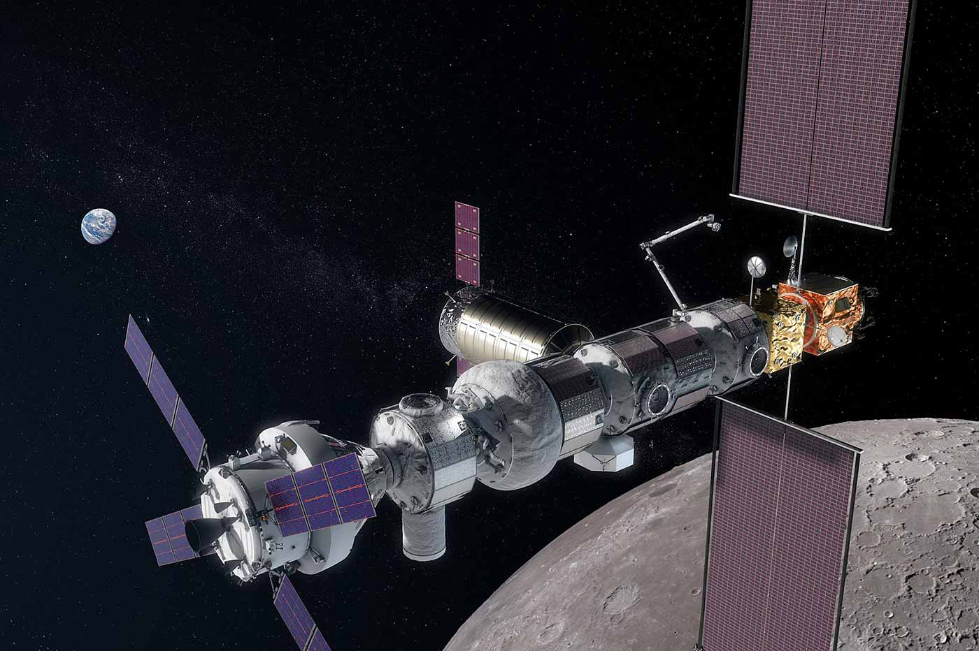 NASA เลือก SpaceX เพื่อส่งมอบบน Lunar Orbital Platform-Gateway