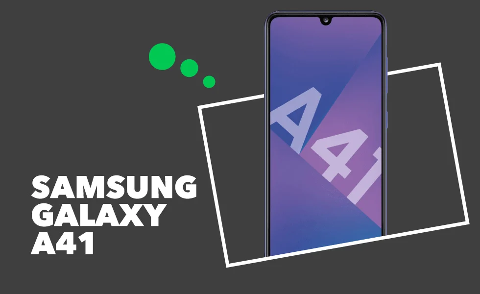 三星 Galaxy A41：智能手机的评论、价格和特点