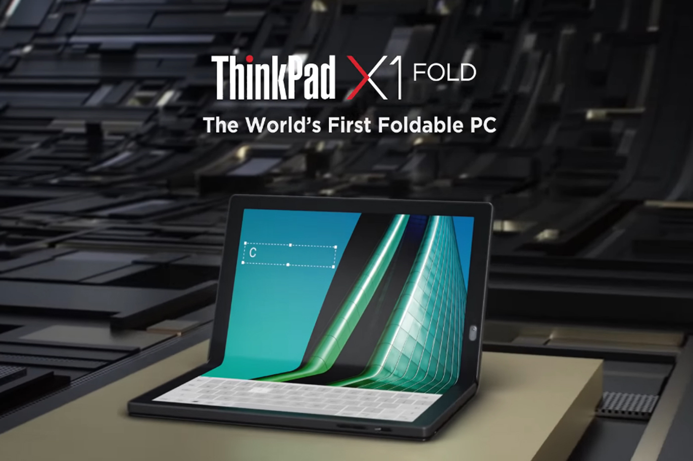 ThinkPad X1 Fold：聯想首款Windows 10可折疊電腦