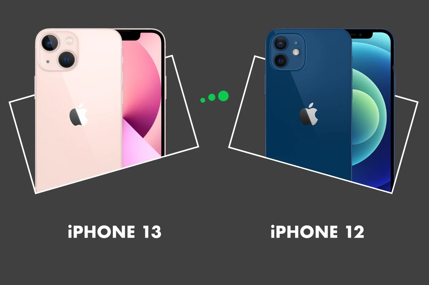 iPhone 13 vs iPhone 12：比较和差异