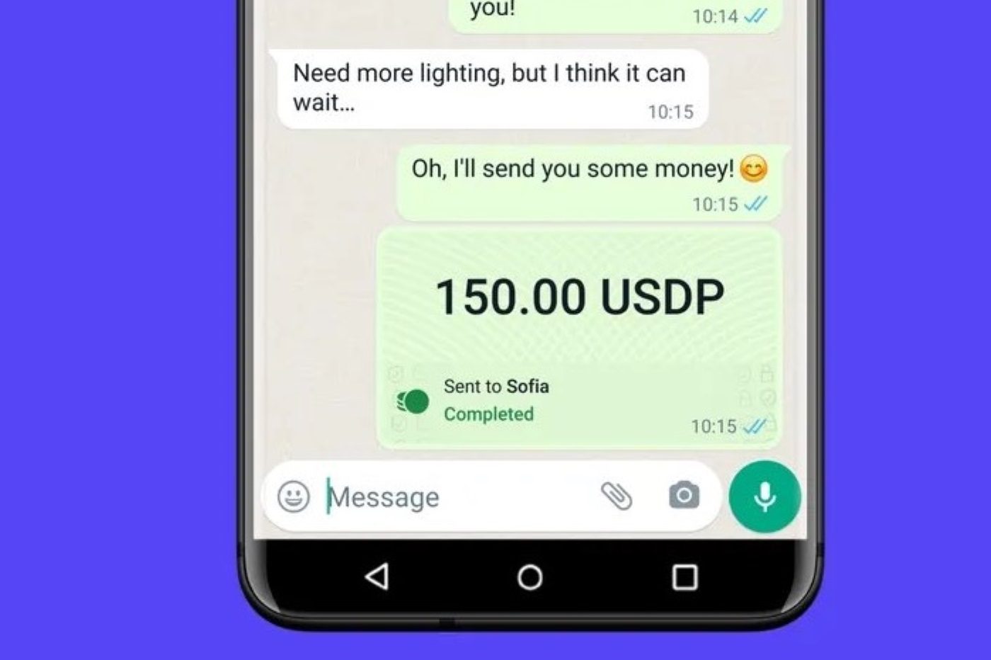 就這樣，WhatsApp 進軍加密貨幣支付領域