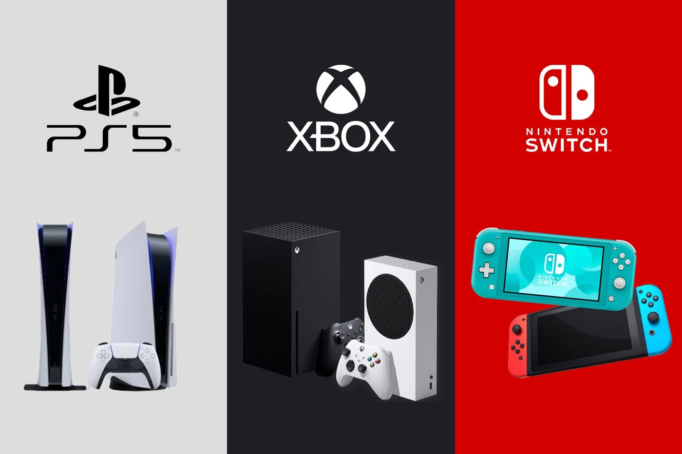 PS5 กับ Xbox Series กับ Nintendo Switch: คอนโซลเกมใดให้เลือกในปี 2022