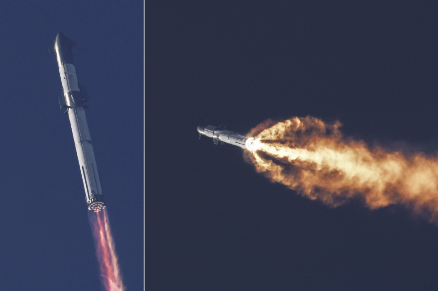 จรวด Starship ของ SpaceX ขึ้นบินและระเบิดที่ระดับความสูง 32 กม