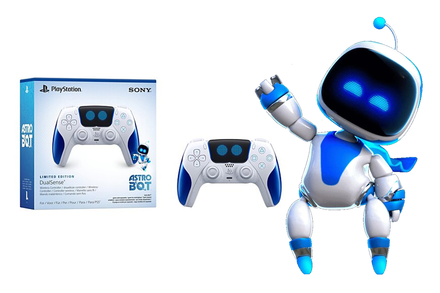 DualSense Astro Bot：在哪裡預訂新款限量版 PS5 控制器？