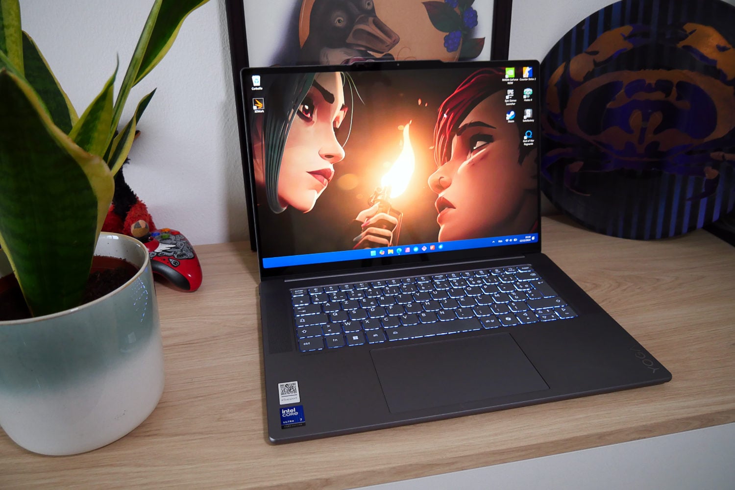 聯想 Yoga Slim 7i Gen 9 Aura Edition 評測:極佳的生產力工具