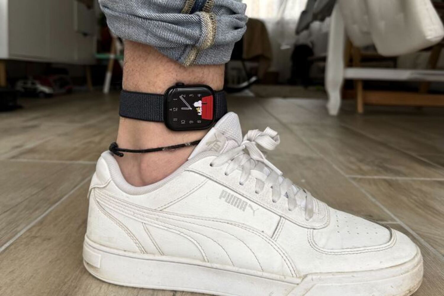 為什麼一些Tiktok影響者戴上腳踝蘋果手錶？