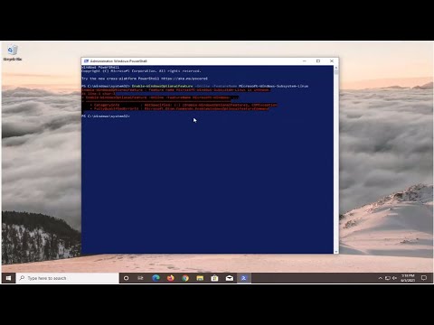 修正 WslRegisterDistribution 失敗錯誤 0x8007023e