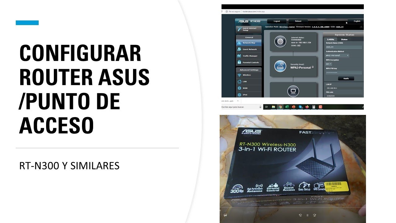 如何配置華碩 rt-ac68u movistar 300