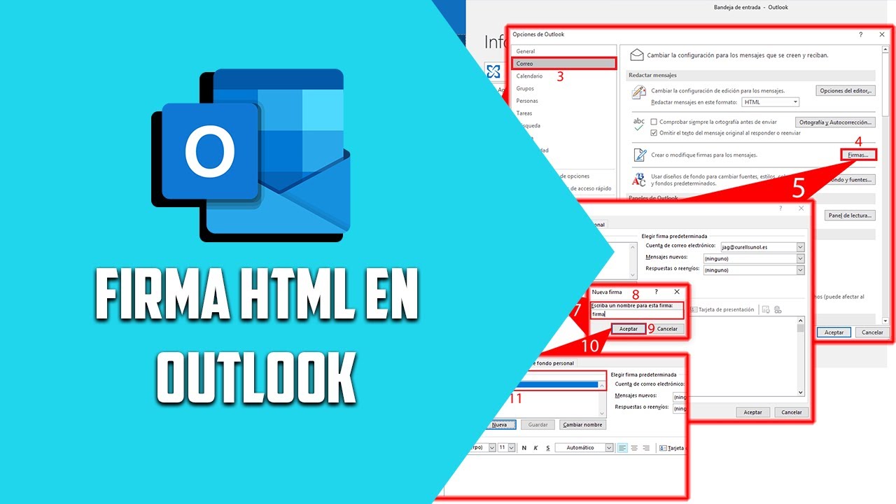 如何在outlook 2007中設定html簽名