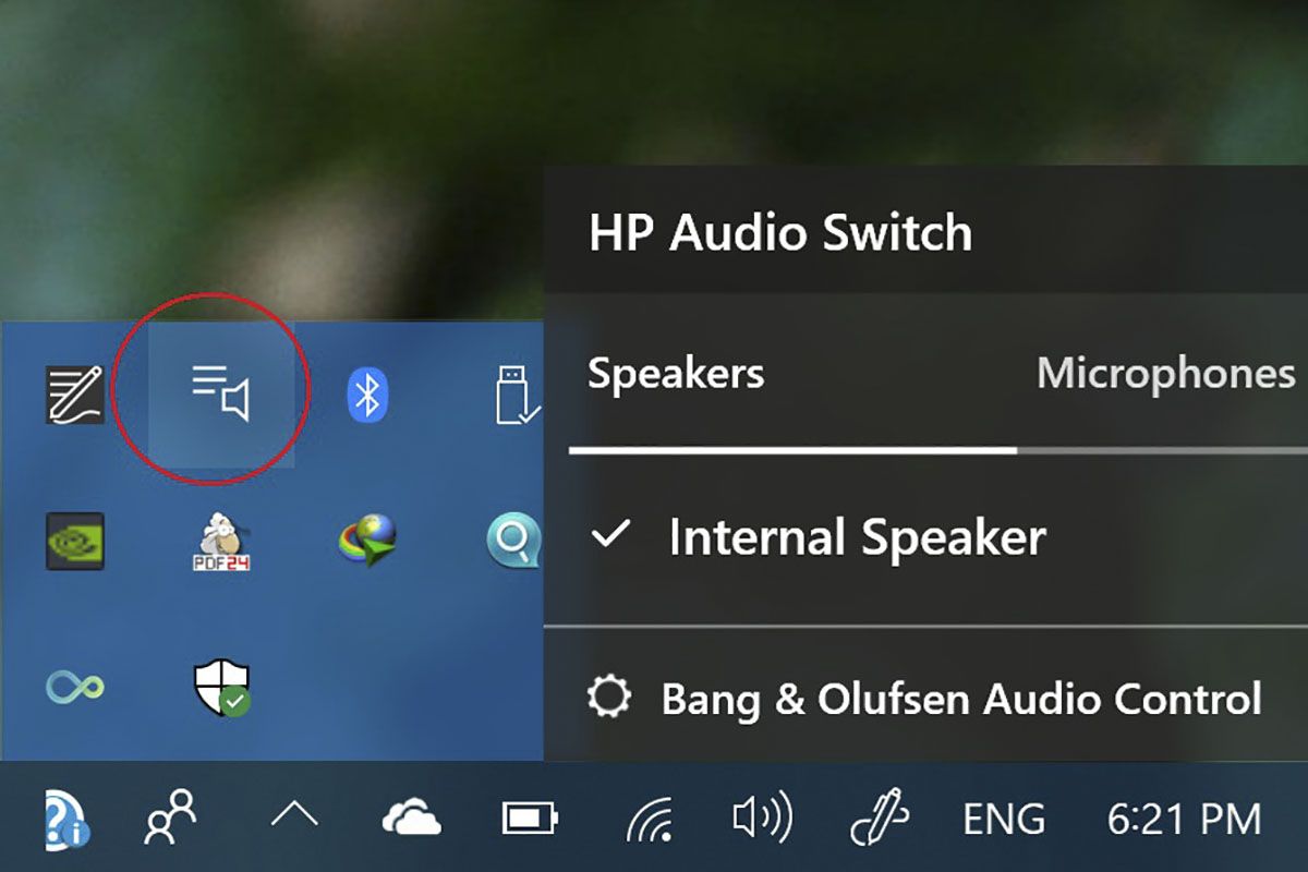 วิธีซ่อนหน้าต่างสวิตช์เสียง HP ใน Windows 11