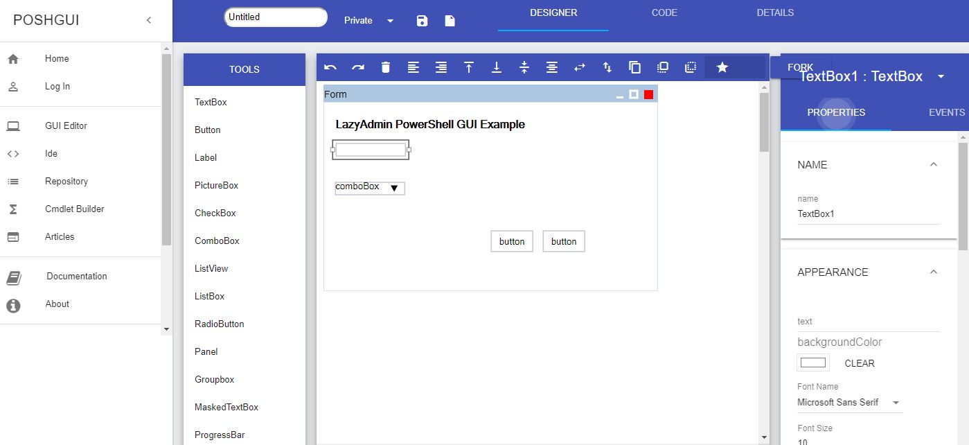 PowerShell GUI – 如何開始