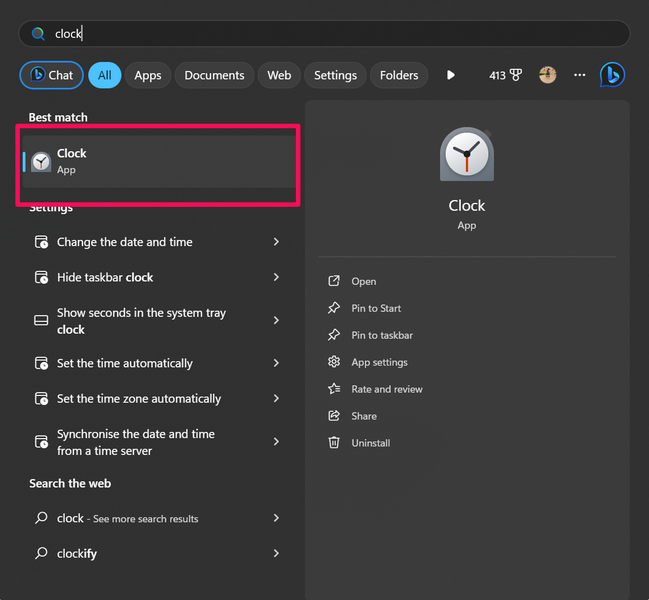 如何在 Windows 11 中使用鬧鐘