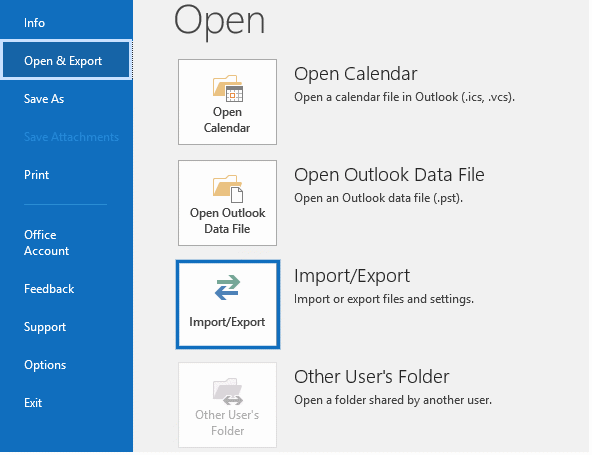 如何從離線 Outlook 資料檔 (.ost) 開啟或匯入專案？