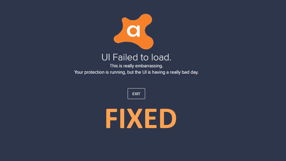 修正 Avast UI 載入失敗錯誤 [已解決