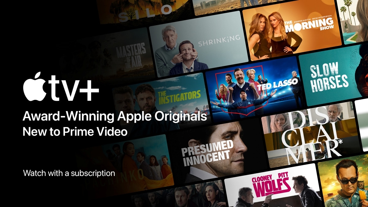 Apple TV+ เปิดตัวบน Prime Video ในสหรัฐอเมริกา