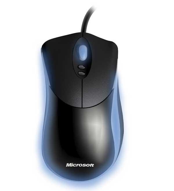 เมาส์สำหรับเล่นเกม Microsoft Habu Laser กับ Logitech MX518