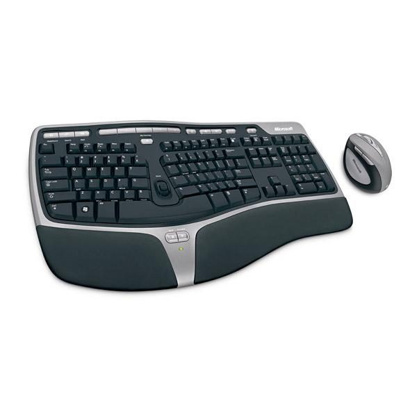 Microsoft Natural Ergonomic Desktop 7000 與 Cherry DW 3000