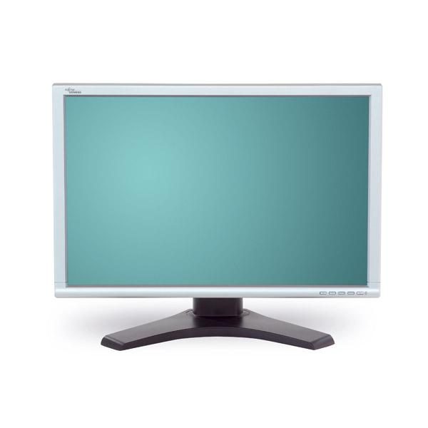 Fujitsu-Siemens ScaleoView L24W-2X 與 Apple Studio Display 對比