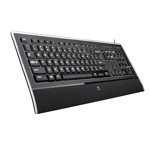 Logitech Illuminated K740 พร้อมปุ่ม Logitech MX