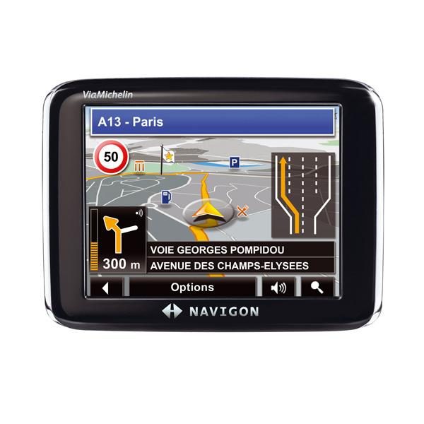 Navigon 通过 ViaMichelin POIs 完成其入门级 GPS