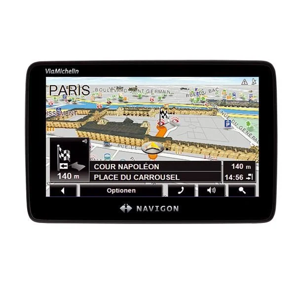 Navigon 7210 Edition ViaMichelin กับ TomTom GO 6200