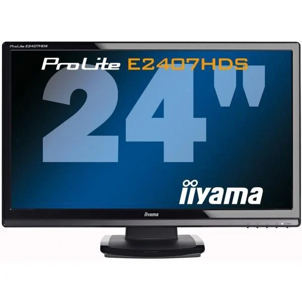 Iiyama Prolite E2407HDS-B1 與 Apple Studio 顯示器對比