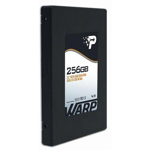 愛國者 Memory Warp V3 SSD 256 Go 對比 WD Black SN750 500 Go