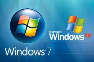 Windows 7 隨附選購的 Windows XP