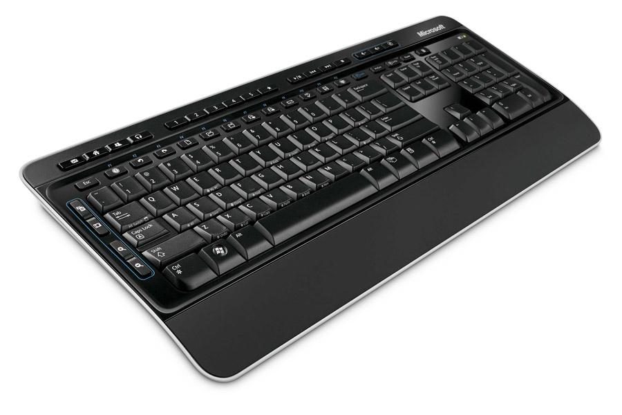 Microsoft Wireless Desktop 3000 对比 Logitech MK850 性能