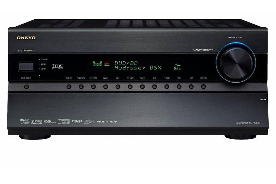 Onkyo TX-NR807 พร้อม Sharp XLHF302PHT