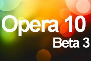 Opera 10 beta 3 提供法文版