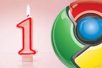 Google Chrome 庆祝一周年