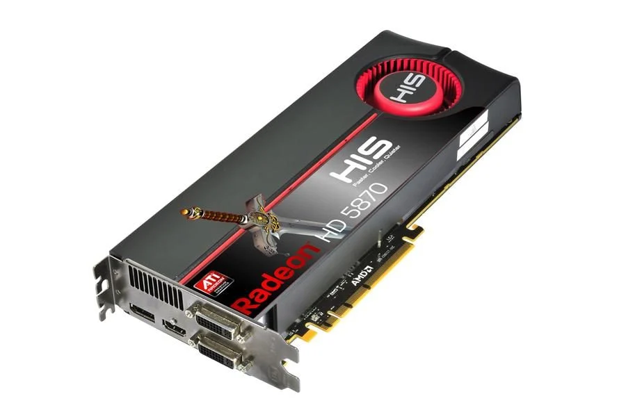 Radeon HD 5870 ของเขากับ AMD Radeon RX 6800 XT