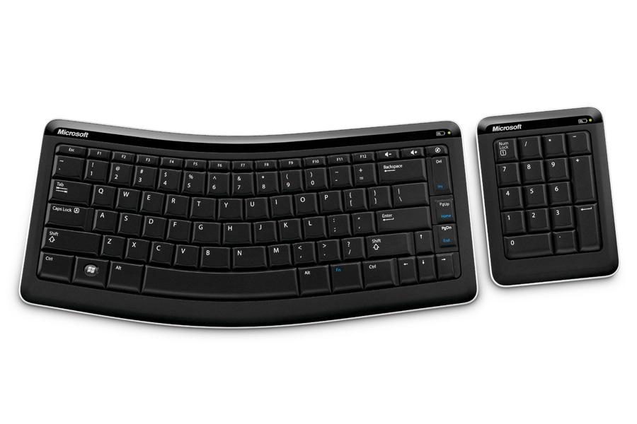 Microsoft 藍牙行動鍵盤 6000 與 Logitech MX Keys（適用於 Mac）